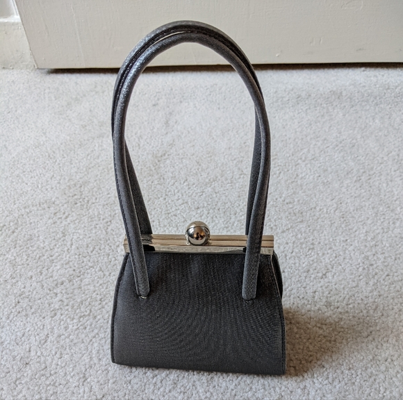 Vintage Nordstrom silver mini bag NWOT - Picture 2 of 9